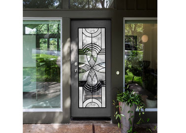 Искусство диффузии Виндовс двери входа естественного света элегантное изготовленное на заказ декоративное стеклянное простое